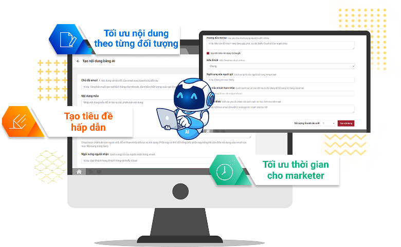 Ứng dụng AI soạn thảo email nhanh chóng